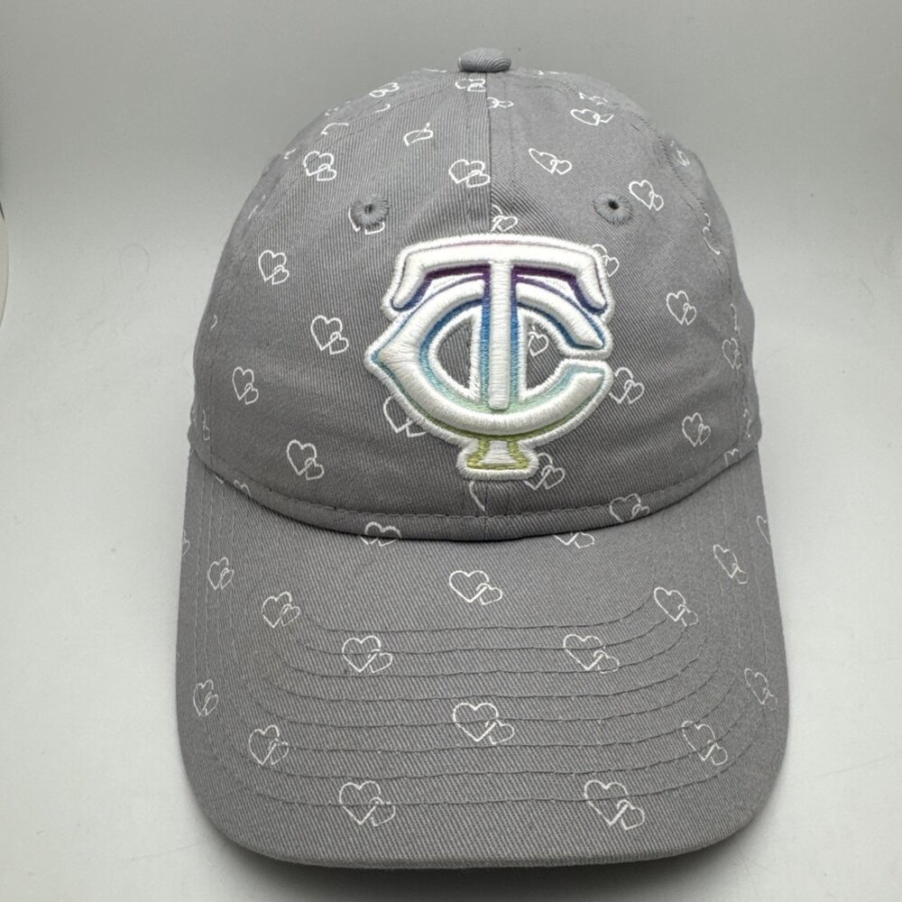 Minnesota Twins Hat Cap New Era Youth Kids Boys Child 9Twenty Strapback Adjustab